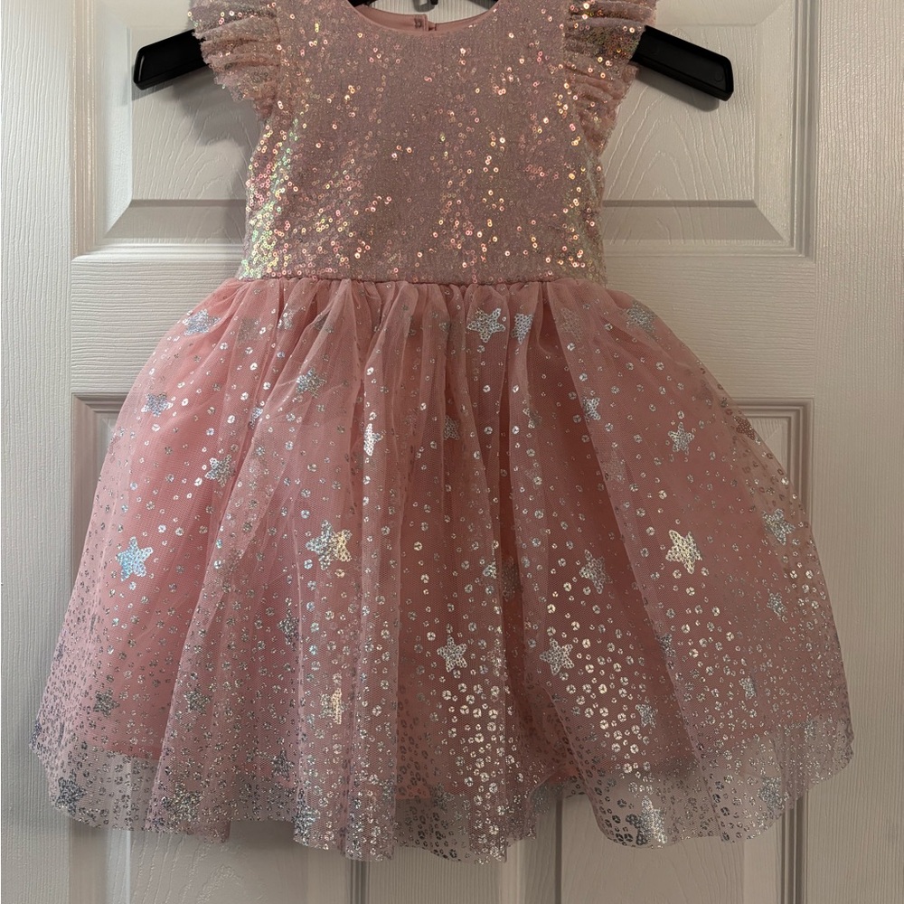 Zunie Pink Sequin Dress